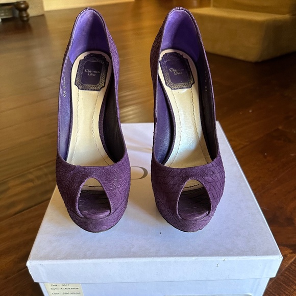 Dior Peep Toe Heels Limited edition color - Picture 1 of 7
